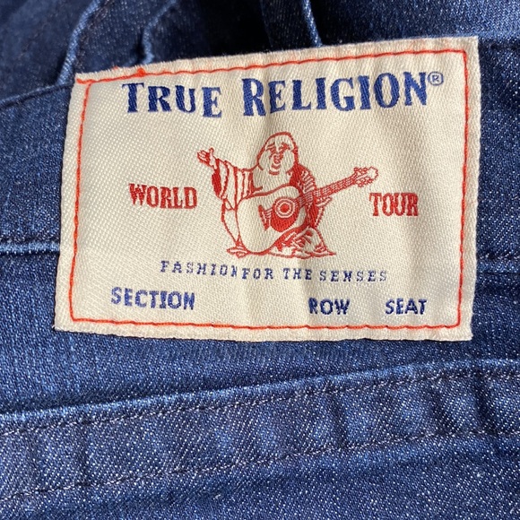 True Religion size 38 Rocco jeans dark denim like new! - Picture 8 of 8